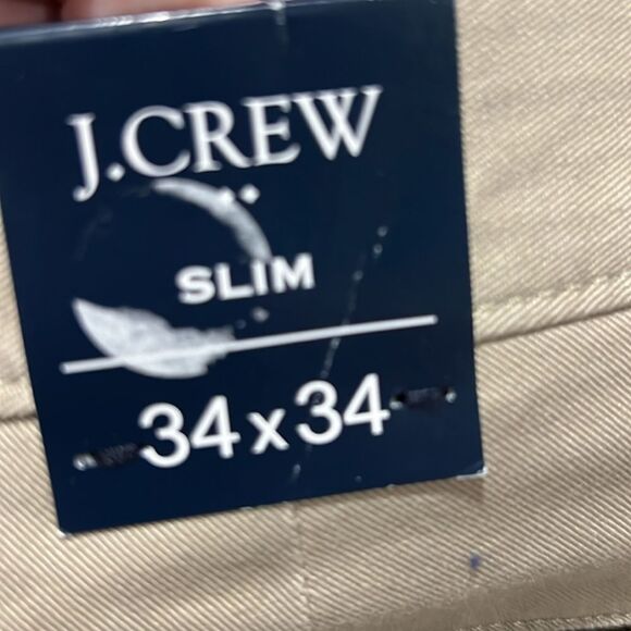 J. Crew Factory H3167 lim-fit flex chino pants NWT British Khaki - Picture 10 of 14